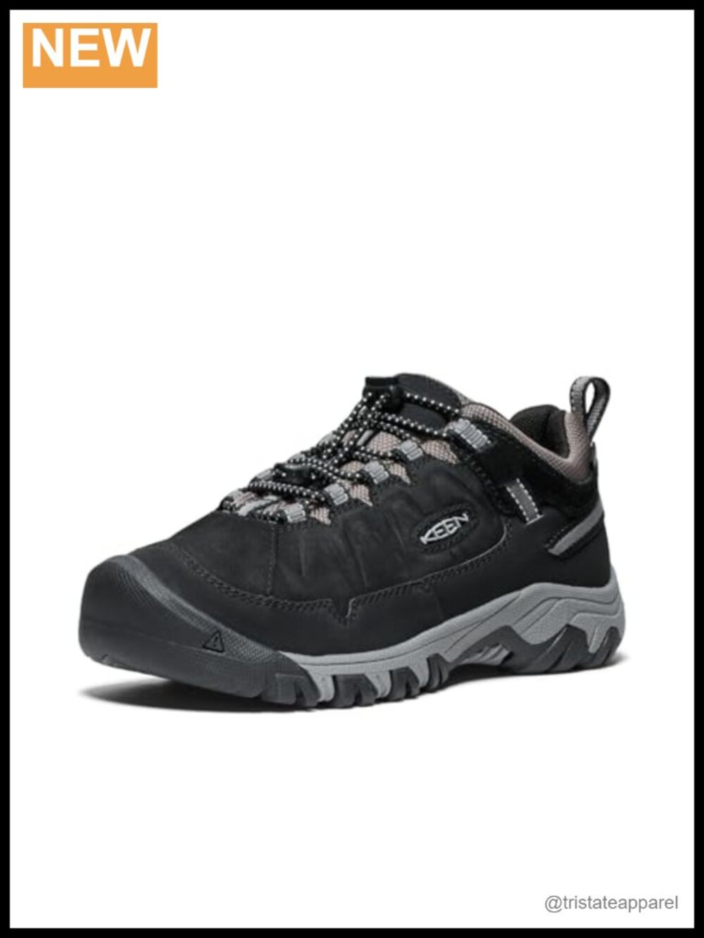 KEEN Kids Targhee 4 Low Waterproof Hiking Shoes Leather Mesh
